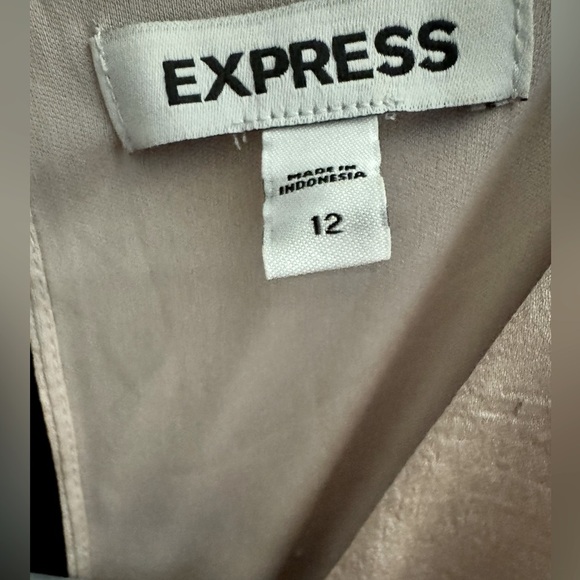 Express light pink dress - Picture 3 of 9